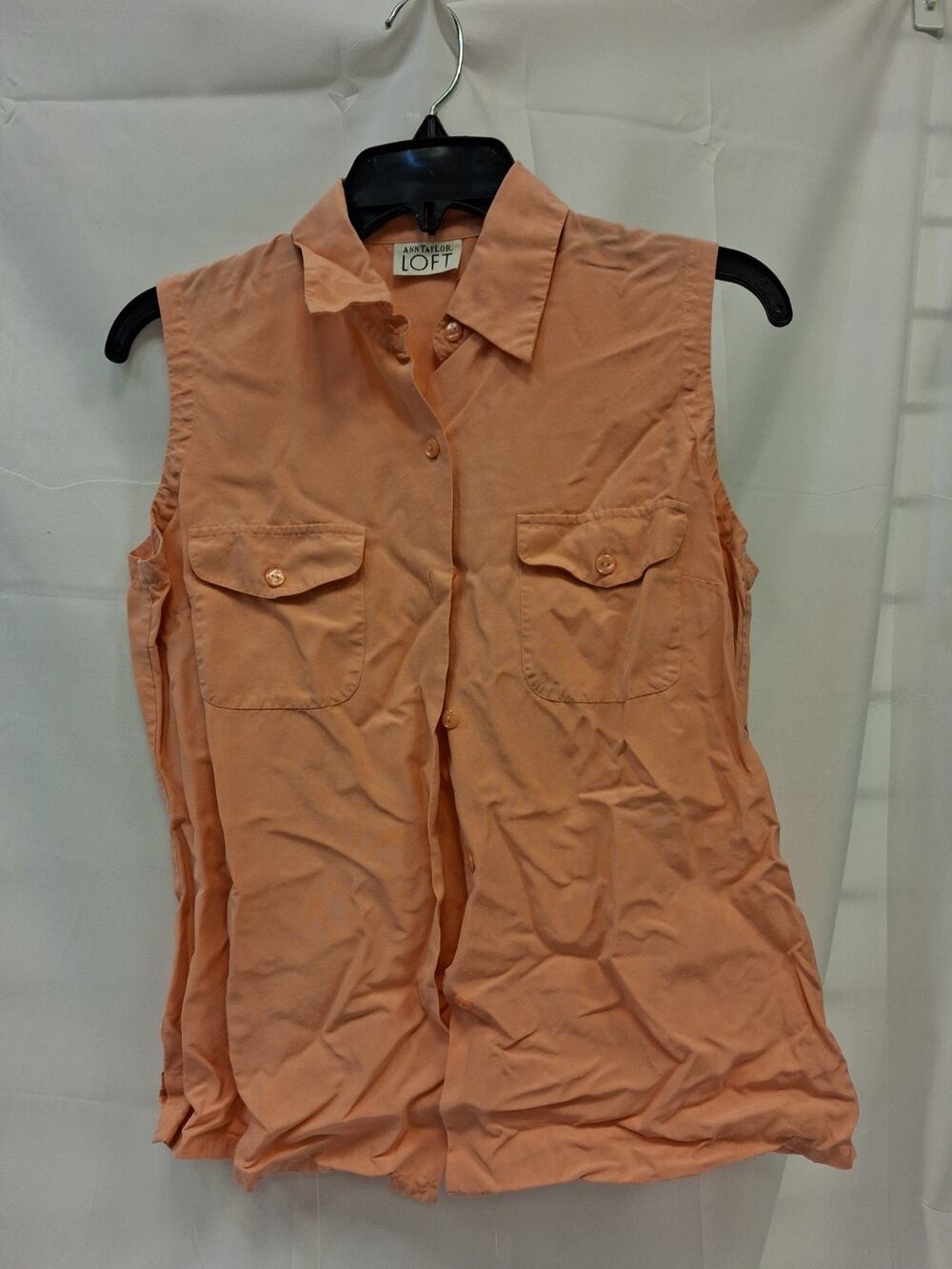 Women's Ann Taylor Loft Sleeveless Blouse Size 6